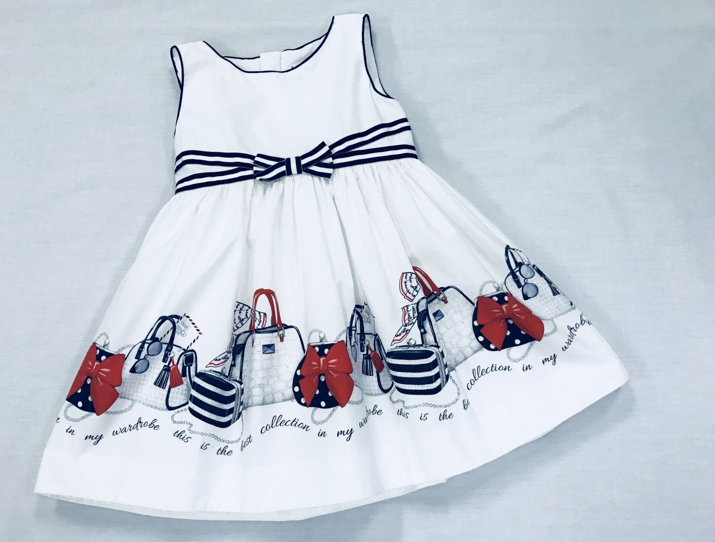 3948 RED, WHITE, AND BLUE DRESS SIZES 2-8