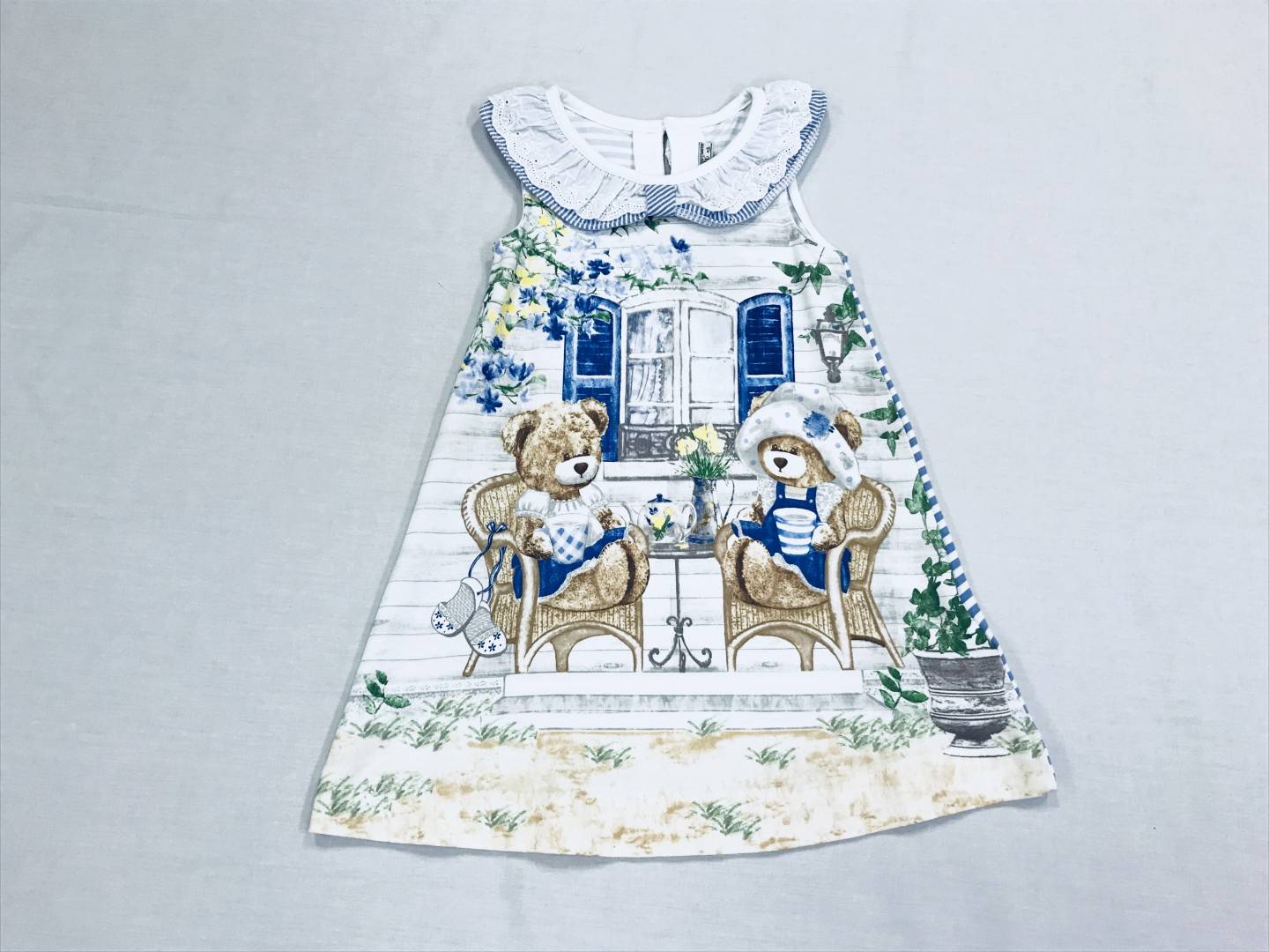 TEDDY BEAR DRESS SIZE 4-6