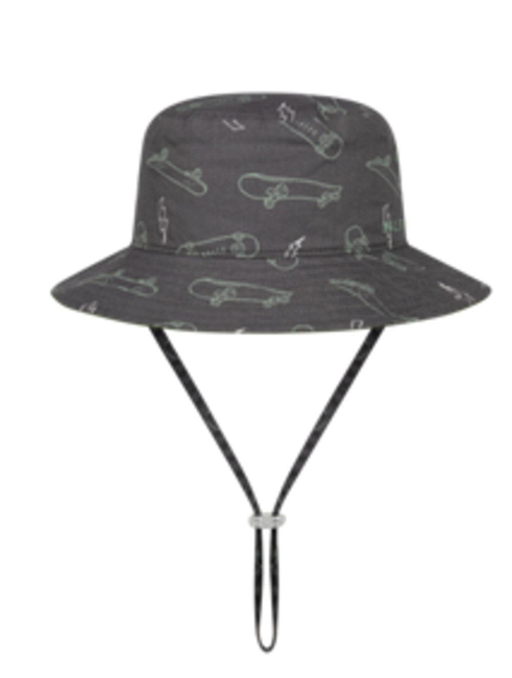 DOZER BOYS CHARCOAL REVERSIBLE BUCKET HAT GAWLER