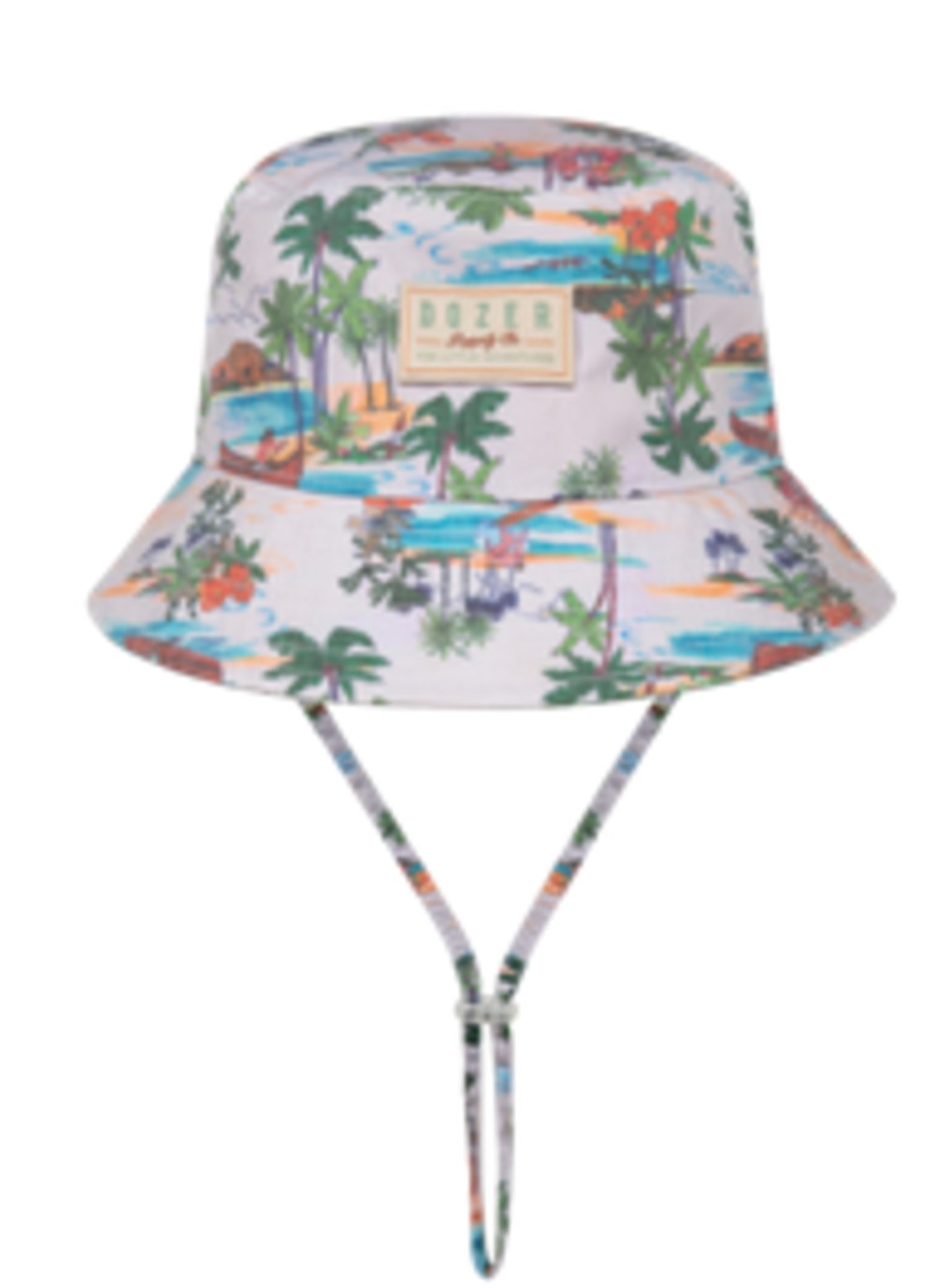 DOZER BOYS MULTI COLORED REVERSIBLE BUCKET HAT COWAN 