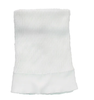 KARELA KIDS WHITE UNISEX BABY BLANKET ALVIN