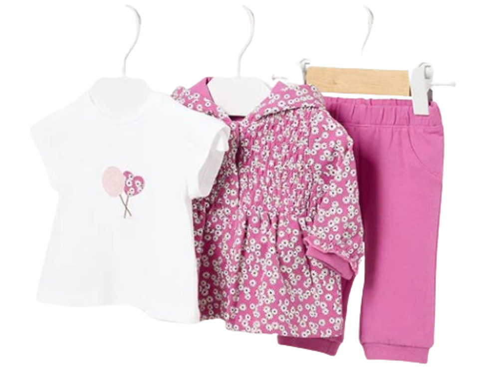 MAYORAL 1814 BABY GIRLS 3 PIECE LEGGING SET