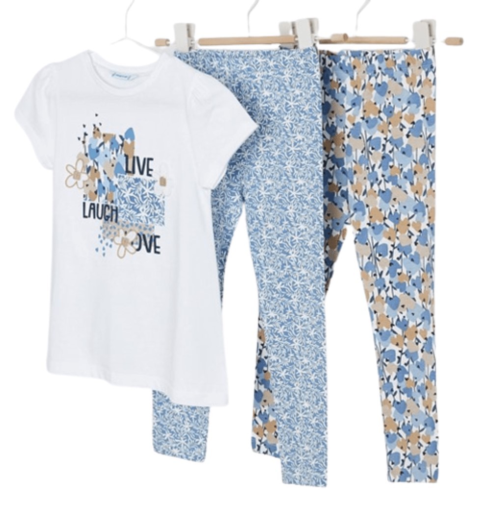 MAYORAL 3781 3 PIECE LEGGING SET