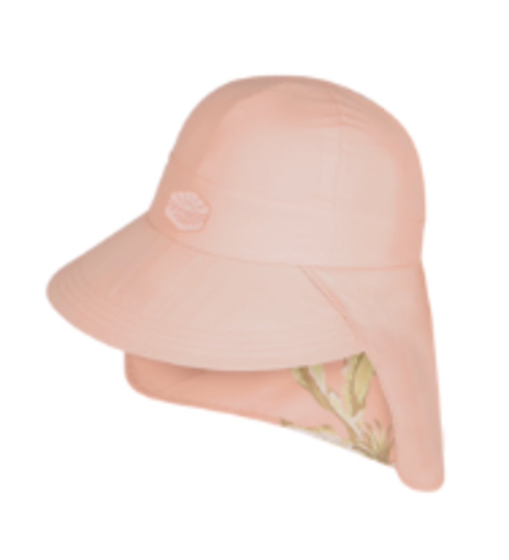 MILLYMOOK GIRLS DUSTY PINK LEGIONNAIRE SUN HAT BINGIE 