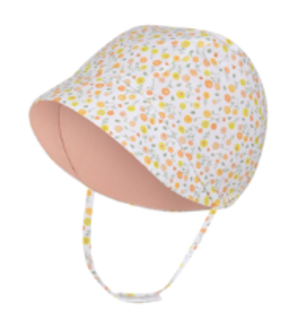 MILLYMOOK BABY GIRLS OFF WHITE BONNET LEIGHTON