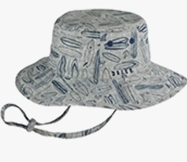 DOZER BOYS NAVY REVERSIBLE BUCKET HAT WAVERLY