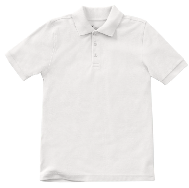 CICS AvalonWhiteShort Sleeve PoloWith School LogoGrades:  Kindergarten-4