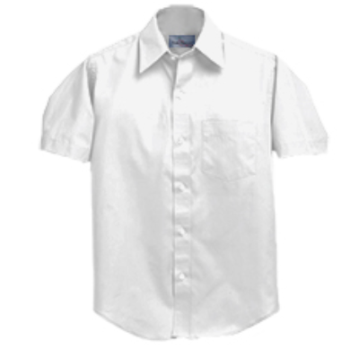 Heritage Leadership AcademyWhiteShort SleeveBroadcloth ShirtOptional for boys grades PreK-4