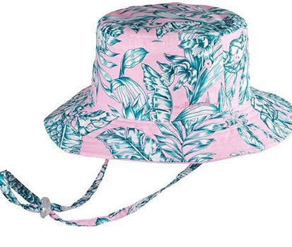 MILLYMOOK AND DOZER GIRLS PINK REVERSIBLE BUCKET HAT OASIS