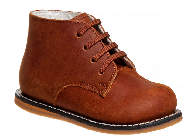 JOSMO BOYS COGNAC WALKING SHOE 