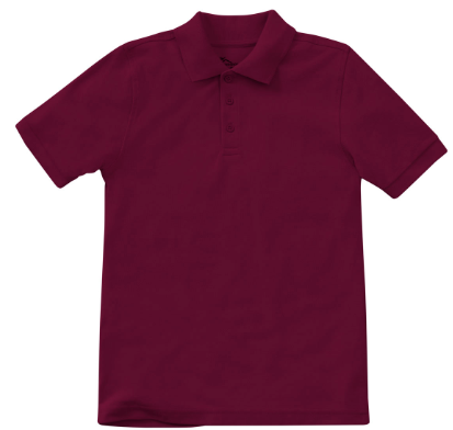 MaroonShort Sleeve Polo