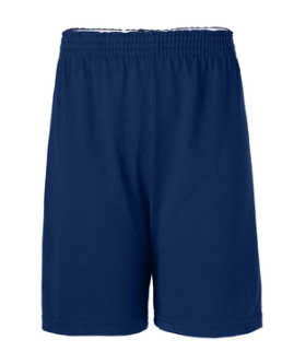 CICS WrightwoodNavyGym ShortsWith School Logo