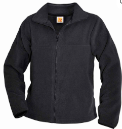 St. GeraldFleece Jacket - GrayWith School Logo
