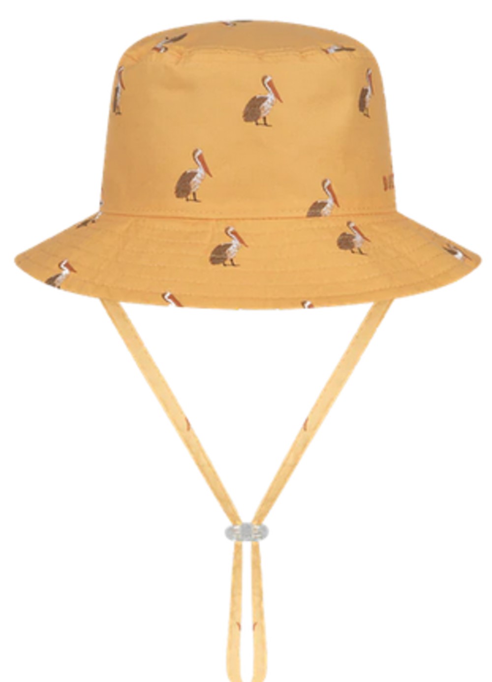 DOZER BABY BOYS MUSTARD REVERSIBLE BUCKET HAT BROULEE