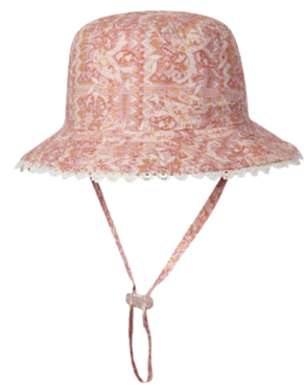 MILLYMOOK BABY GIRLS BLUSH REVERSIBLE BUCKET HAT SADIE