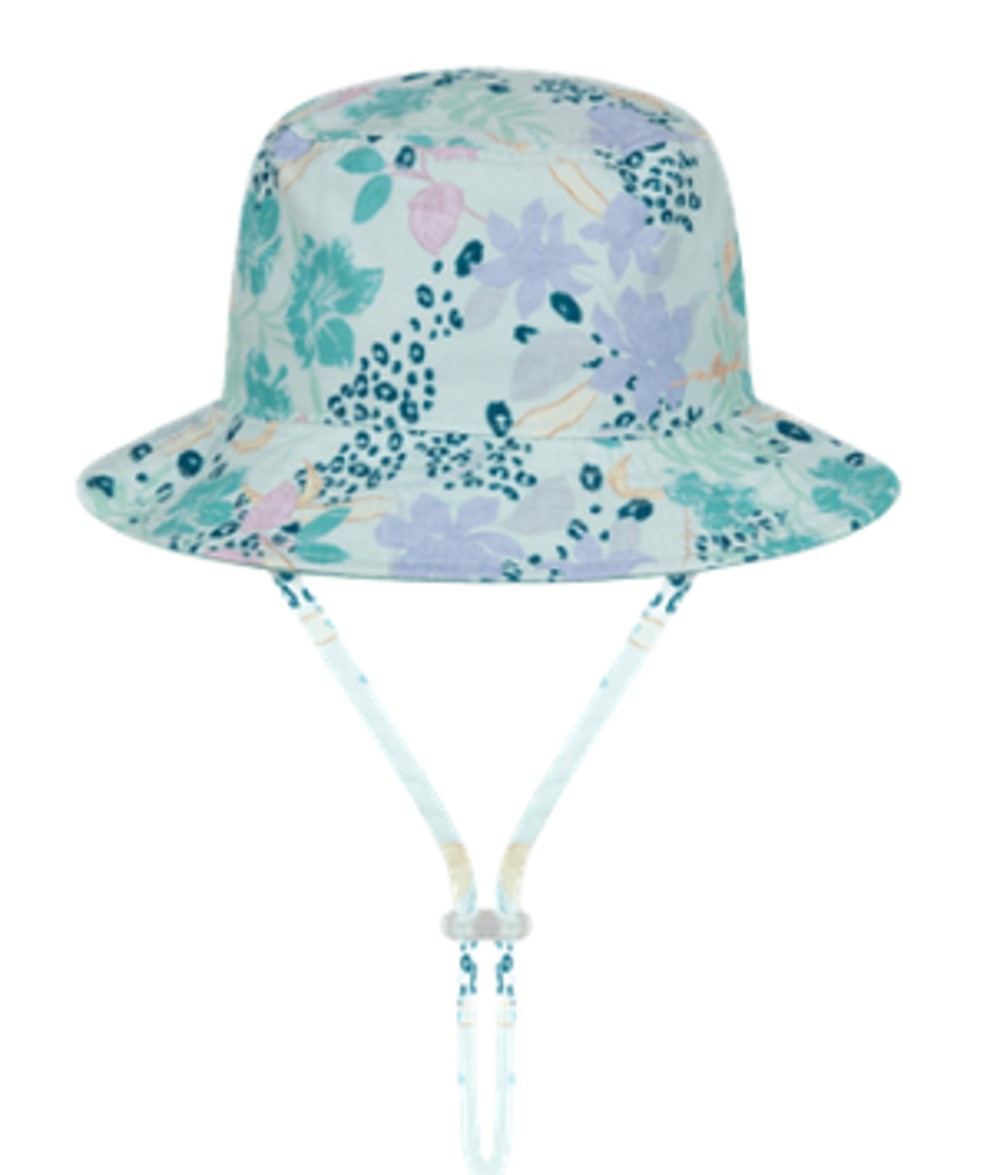 MILLYMOOK BABY GIRLS MINT REVERSIBLE BUCKET HAT BONNIE