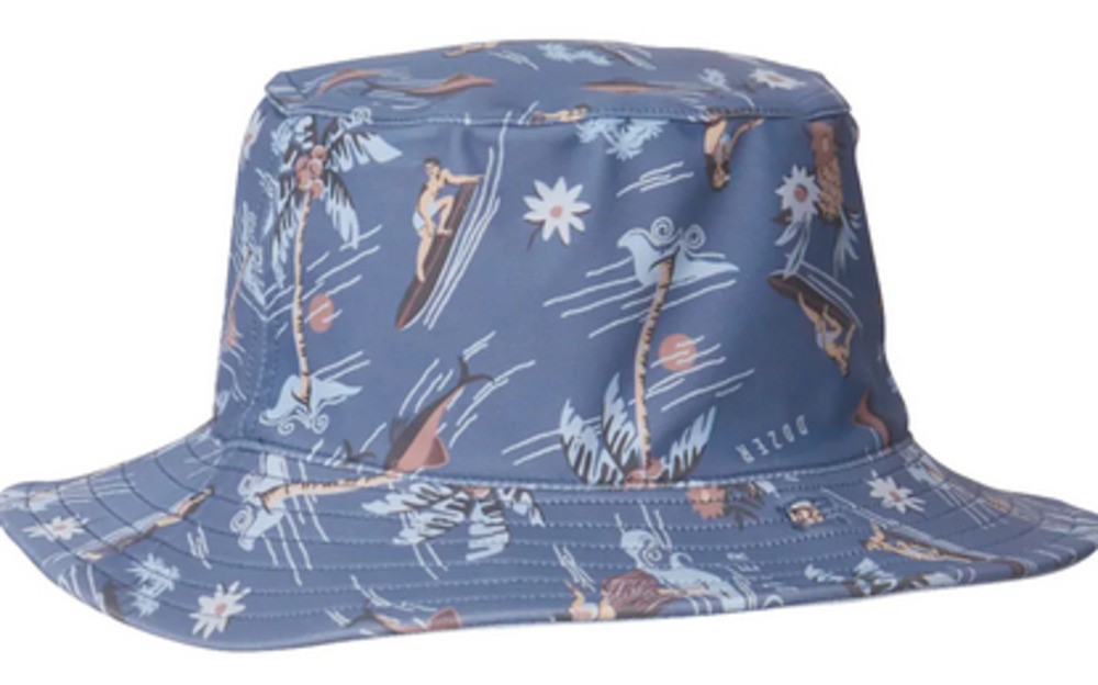 DOZER BOYS BLUE REVERSIBLE BUCKET HAT BRICE