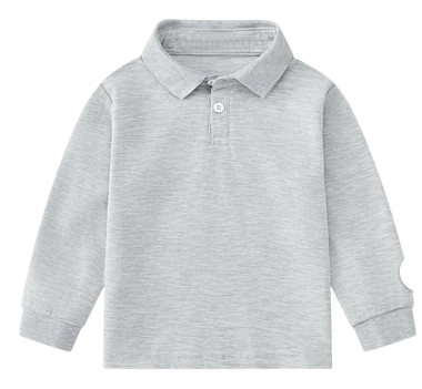 St. DamianGrayLong Sleeve PoloWith School LogoGrades: Kindergarten-8