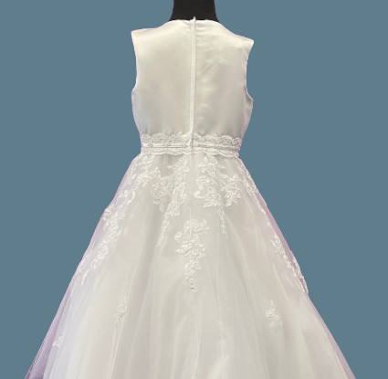 Lauren Marie Communion Dress#602Back