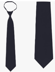 Holy FamilyNavy Long Zip TieGrades:  5-7