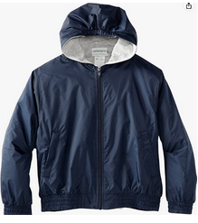 Immaculate Conception SchoolNavyHooded WindbreakerWith School Logo