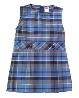 Immaculate ConceptionDropwaist JumperPlaid 59Grades:  PreK-Kindergarten