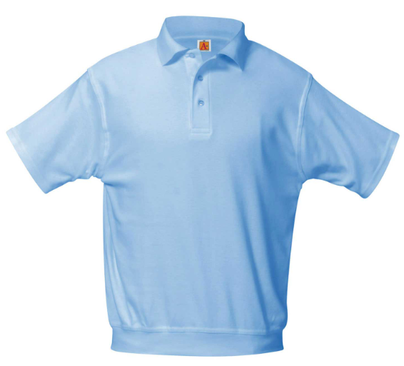 Light BlueShort SleeveBanded Polo