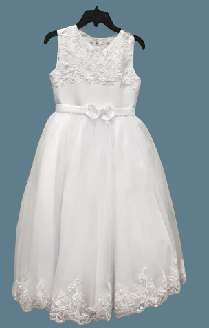 Joan Calabrese Communion Dress#15Front