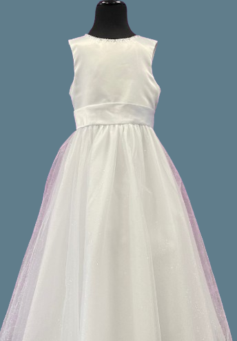 Lauren Marie Communion Dress#603Front