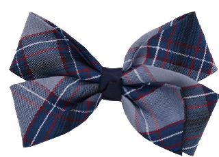 Small Monarch BowPlaid 82FBE1M